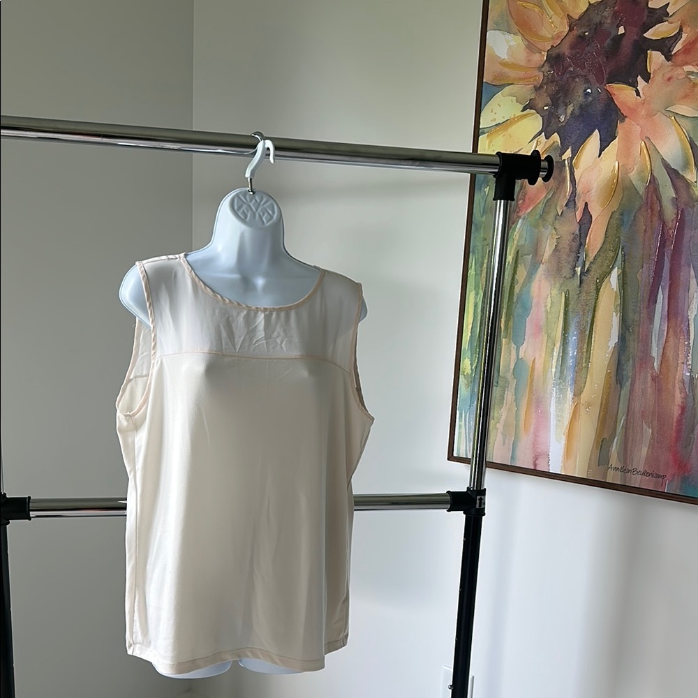Banana Republic Cream elegant top
